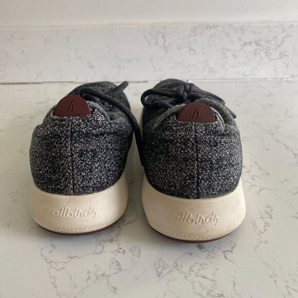 Allbirds Women’s Wool Runner Mizzles Gray Sneakers Size 9 1119 NV1 Merino Wool - Picture 10 of 14